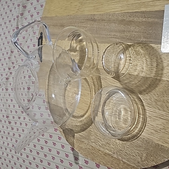 Teavan Clear Glass Tea Pot with Infuser - Picture 3 of 7